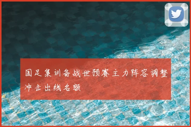 国足集训备战世预赛主力阵容调整冲击出线名额