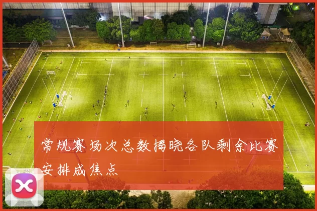 常规赛场次总数揭晓各队剩余比赛安排成焦点